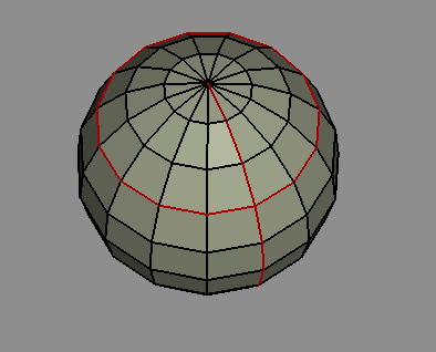 edge loops sphere