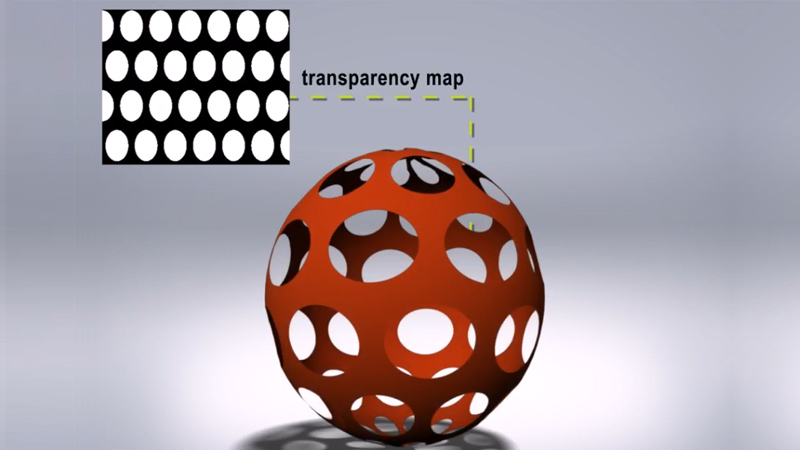 transparency map